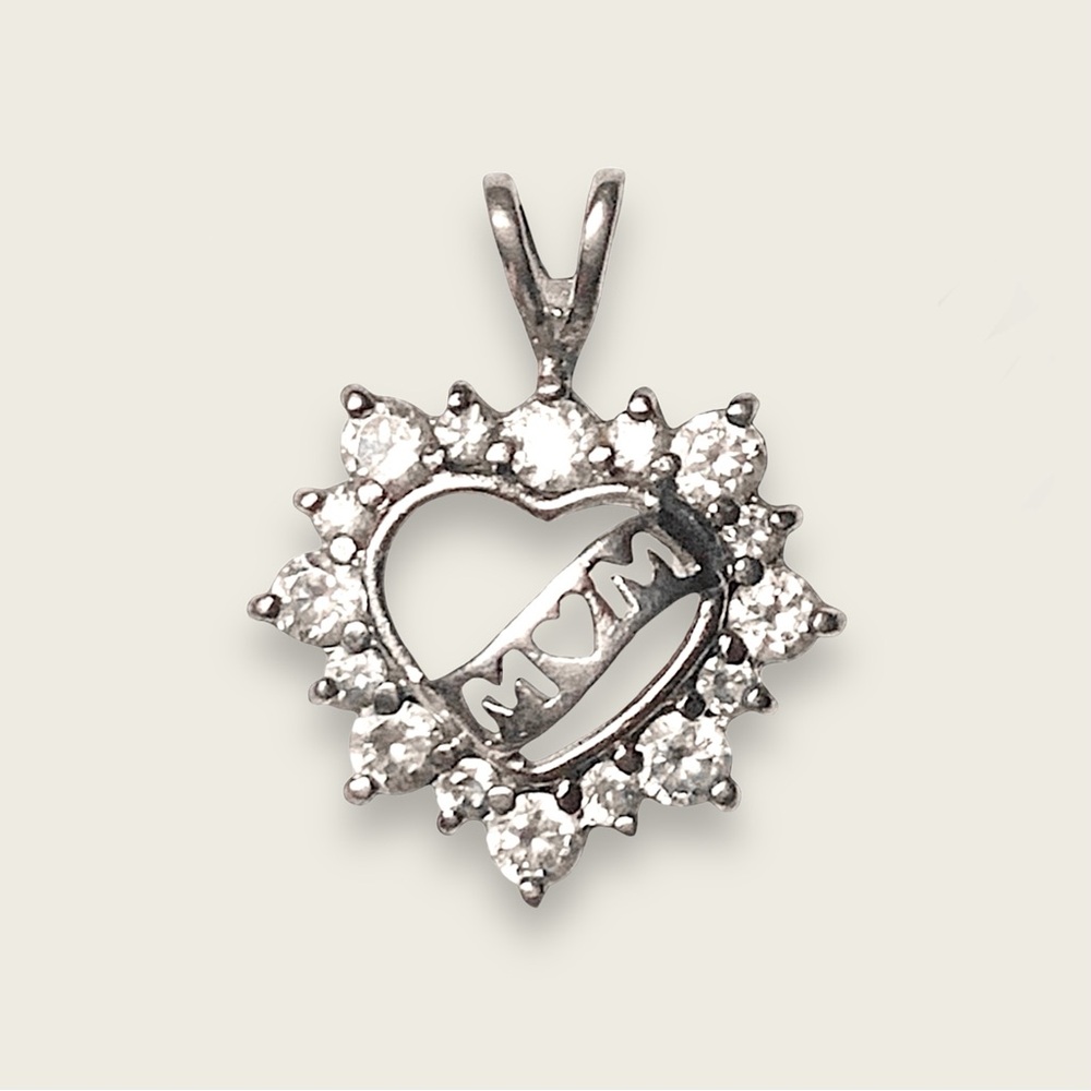 925 Sterling Silver Pend Mom